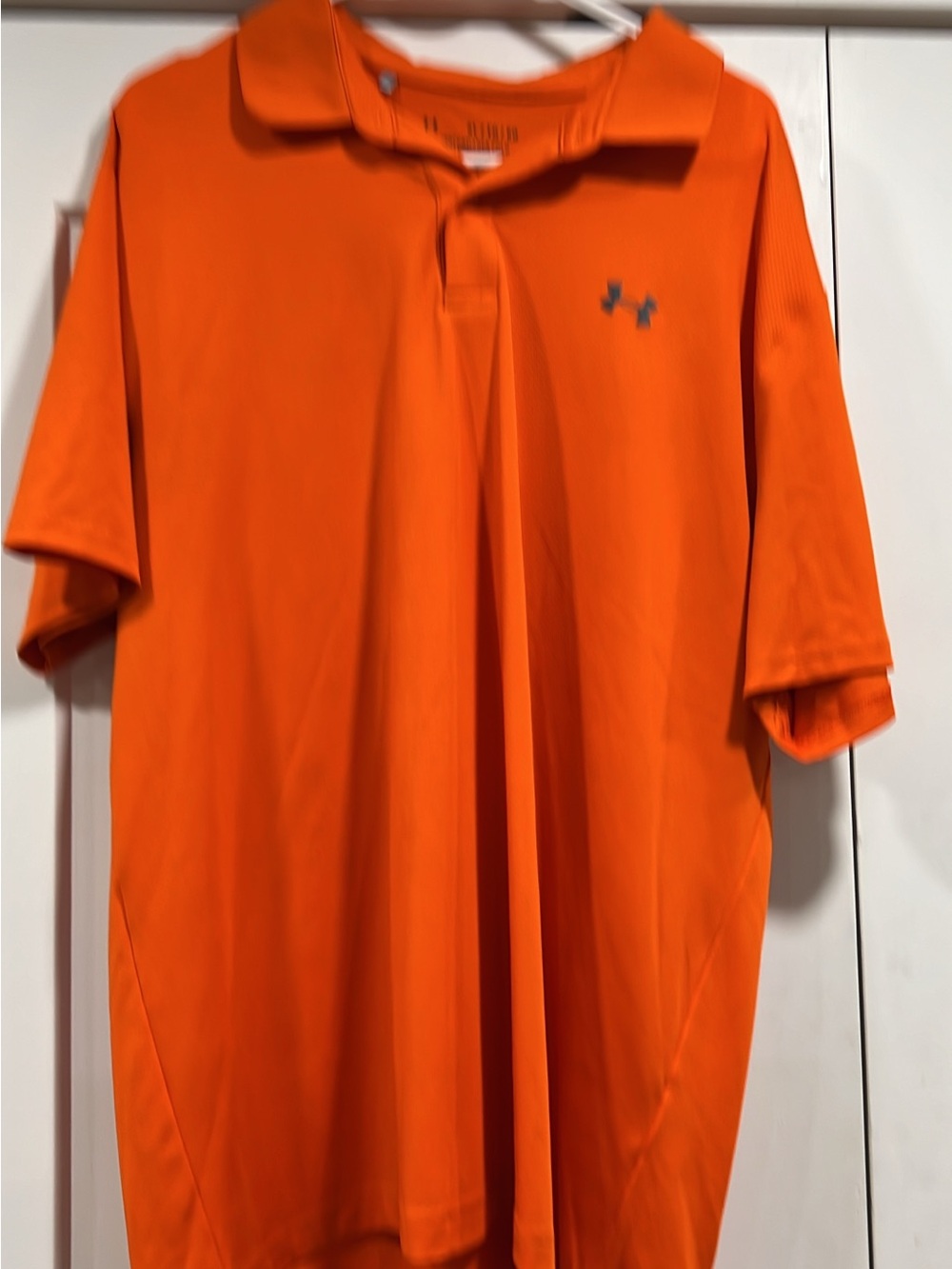 Under Armour Men’s Bright Orange Athletic Polo